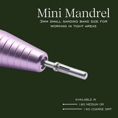 Mini Mandrel Bit & Mini Sanding Bands - The Nail Hub