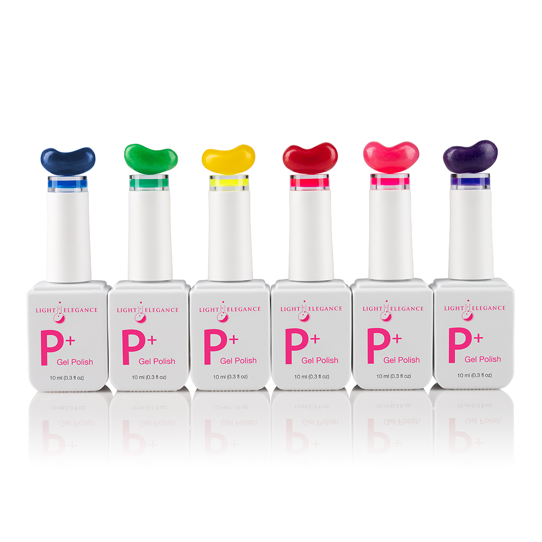 Light Elegance P+ Soak-Off Color Gel Polish - Jellies Collection
