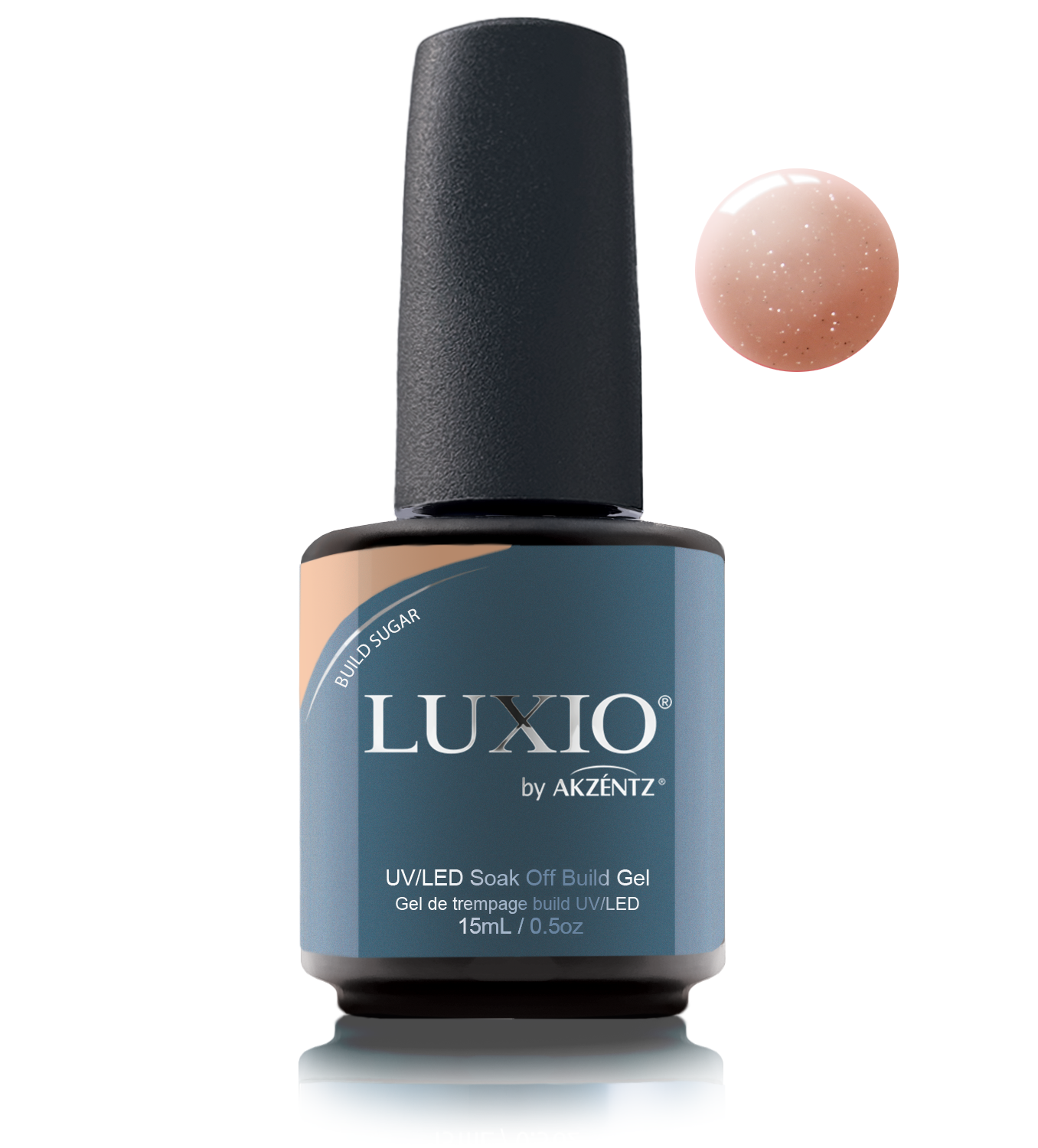 Argent Gleam - Argent Gleam　LIQUID LDK-17 Akzentz Luxio - Build Sparkles Sugar – The Nail Hub