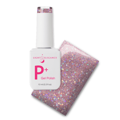 Light Elegance P+ Soak-Off Glitter Gel Polish - Free Spirit - The Nail Hub
