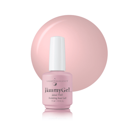 Light Elegance JimmyGel Soak-Off Building Base - Ideal Pink - The Nail Hub