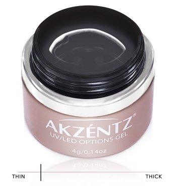 Akzentz Options Soak-Off Gel - Crystal Clear 4g Jar – The Nail Hub