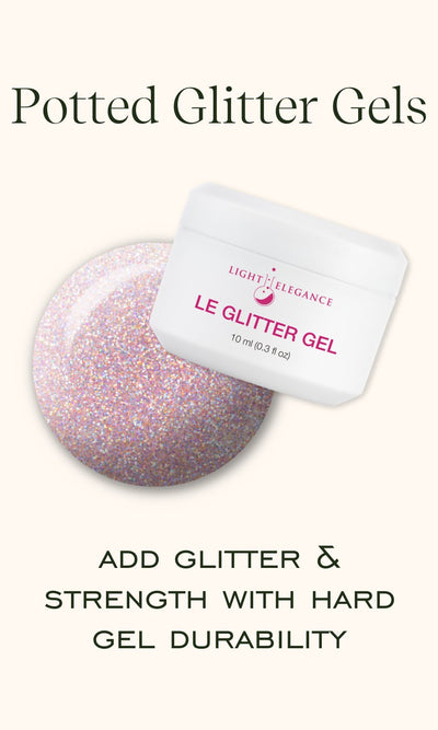 Light Elegance Glitter Gel | The Nail Hub