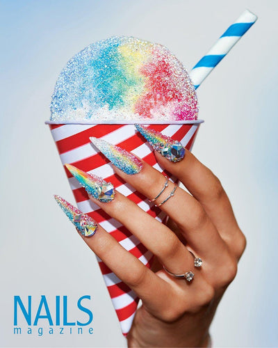 Nails Magazine July 2018 Cover Nails | The Nail Hub