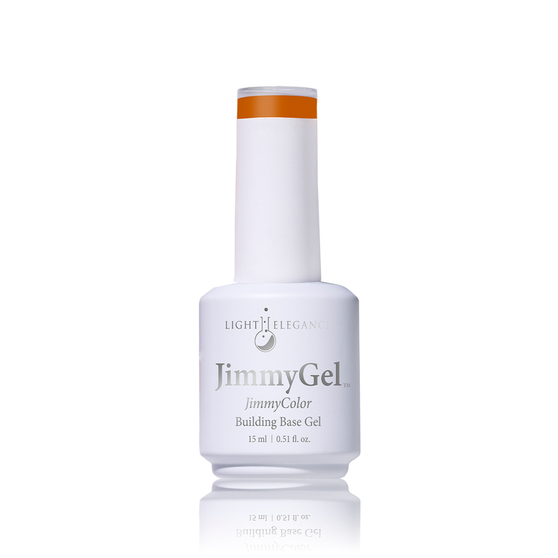 Light Elegance JimmyGel Soak-Off Building Base - Sheer Amber