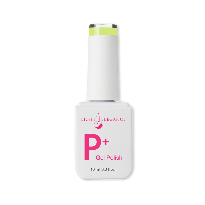 Light Elegance P+ Soak-Off Color Gel Polish - Lemon Lime Jelly (PRE-ORDER)