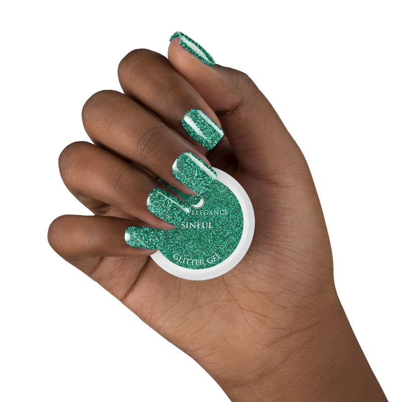 Light Elegance Glitter Gel - Sinful (Pre-order)