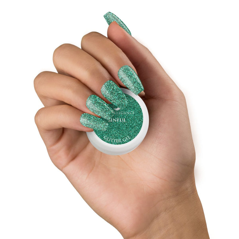 Light Elegance Glitter Gel - Sinful (Pre-order)