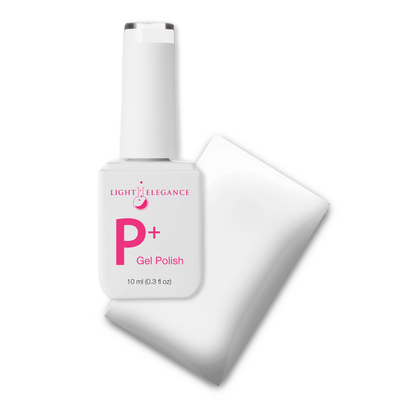 Light Elegance P+ Soak-Off Color Gel Polish - Classic White