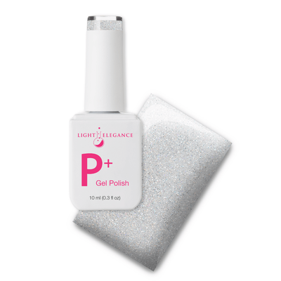 Light Elegance P+ Soak-Off Glitter Gel Polish - Tiny Diamond - The Nail Hub
