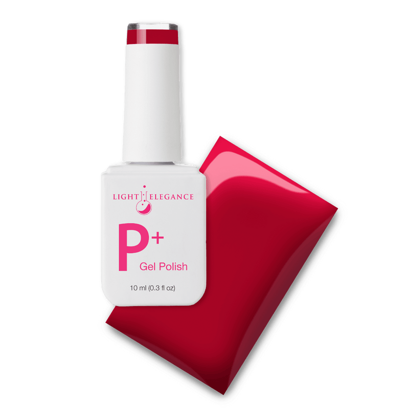 Light Elegance P+ Soak-Off Color Gel Polish - Red Lips - The Nail Hub