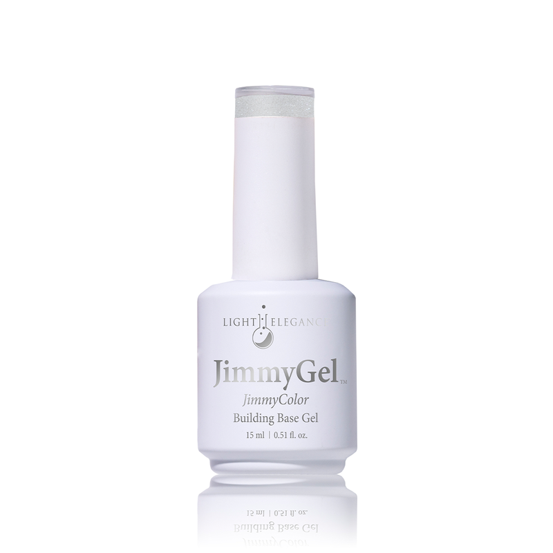 Light Elegance JimmyGel Soak-Off Building Base - Sheer Sparkle