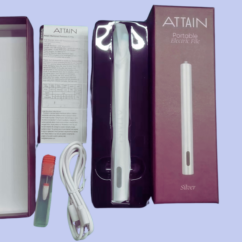 Attain Removal Portable E-File - The Nail Hub
