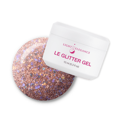 Light Elegance Glitter Gel - You Bring The Wine - The Nail Hub