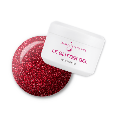 Light Elegance Glitter Gel - Be Mine - The Nail Hub