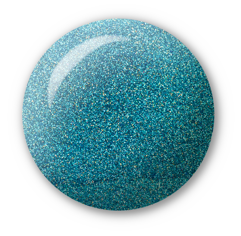 Light Elegance Glitter Gel - Blast Off Blue