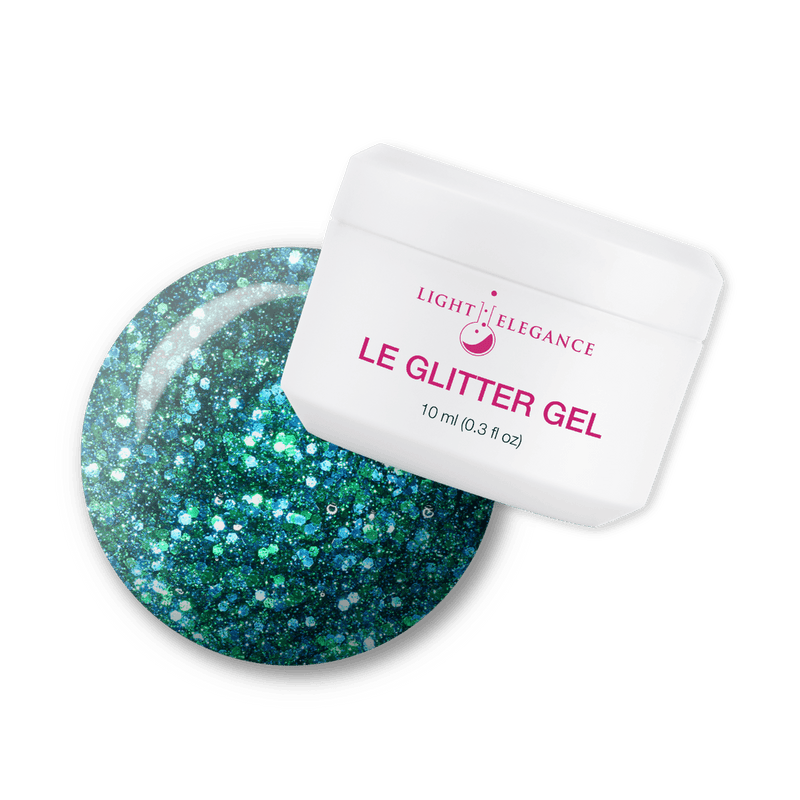 Light Elegance Glitter Gel - Gaudy But Gorgeous - The Nail Hub