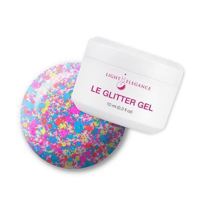 Light Elegance Glitter Gel - Sangria - The Nail Hub