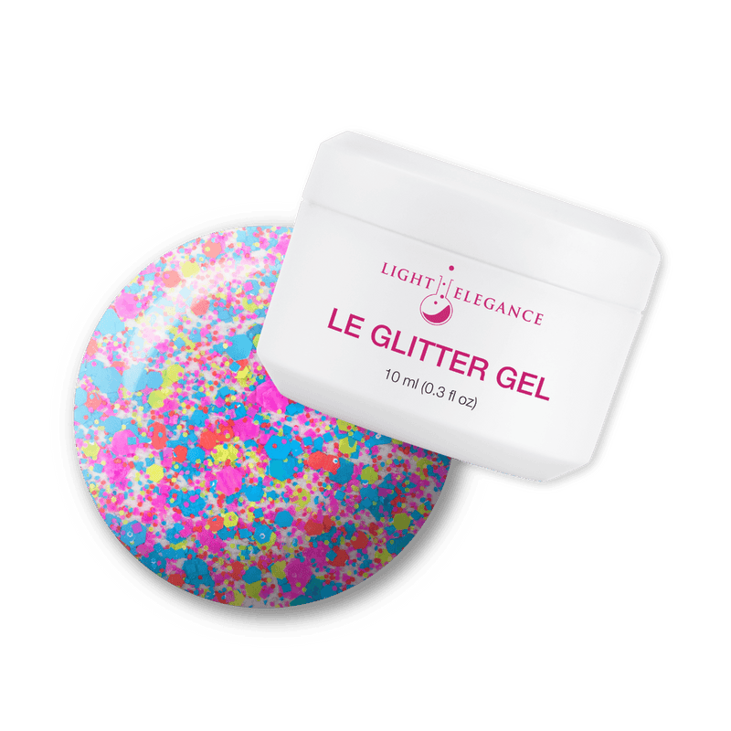Light Elegance Glitter Gel - Sangria