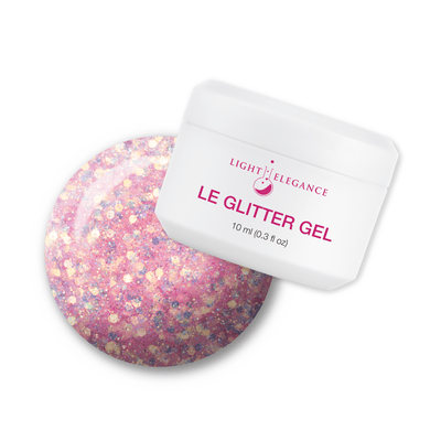 Light Elegance Glitter Gel - Grace Kelly - The Nail Hub