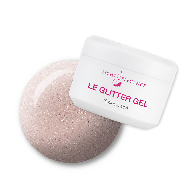 Light Elegance Glitter Gel - A Couple of Coconuts - The Nail Hub