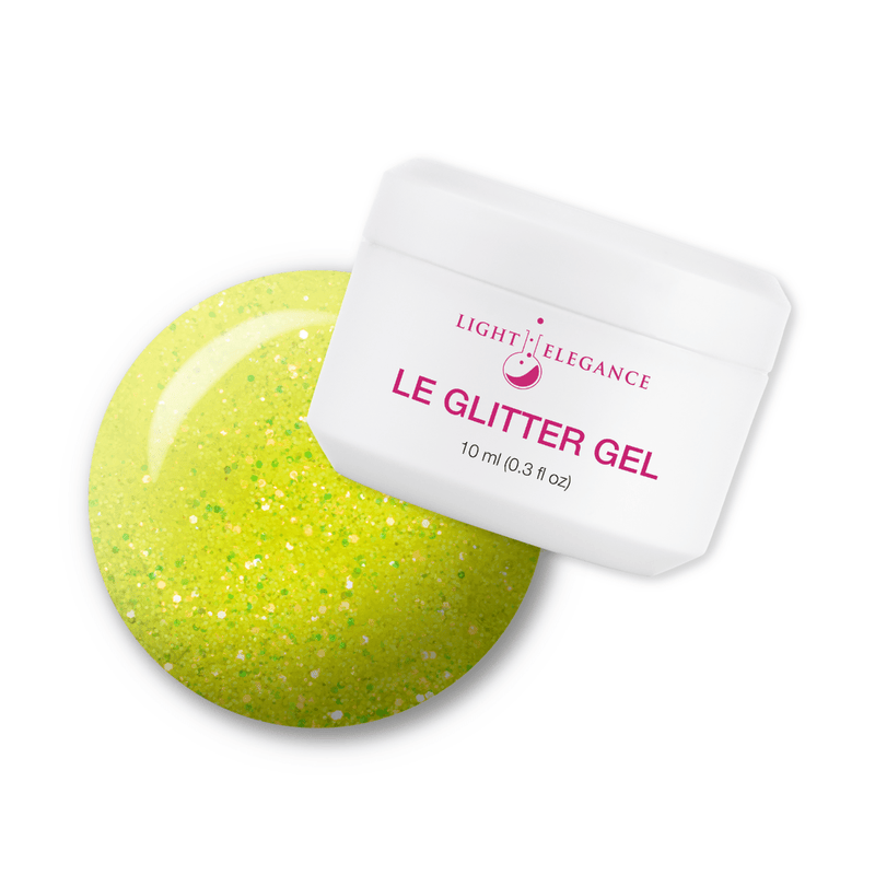 Light Elegance Glitter Gel - Bad Banana - The Nail Hub