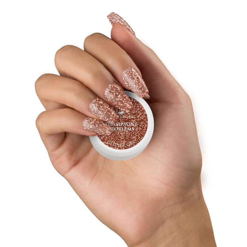 Light Elegance Glitter Gel - Champagne Problems - The Nail Hub