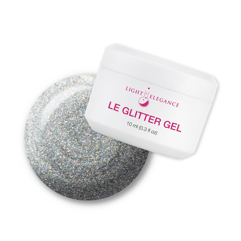 Light Elegance Glitter Gel - Disco - The Nail Hub