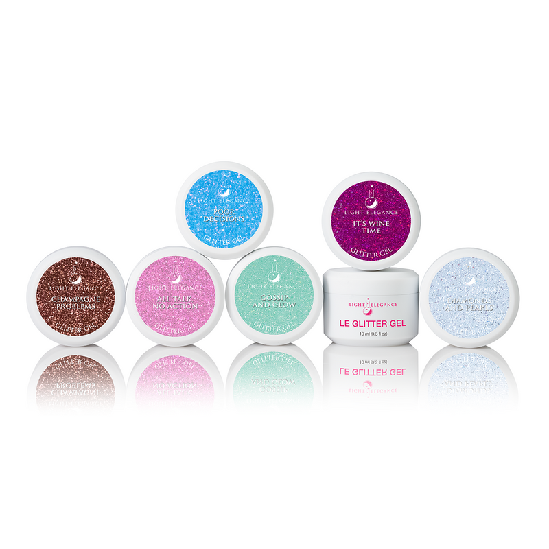 Light Elegance Glitter Gel - Girls Night In Collection - The Nail Hub