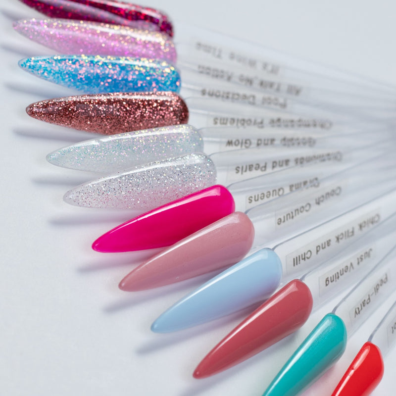 Light Elegance Glitter Gel - Gossip and Glow - The Nail Hub