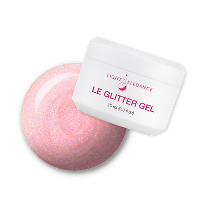 Light Elegance Glitter Gel - Losing My Impatiens - The Nail Hub