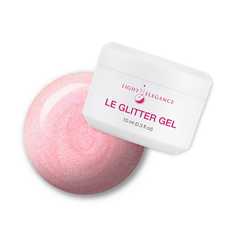 Light Elegance Glitter Gel - Losing My Impatiens - The Nail Hub