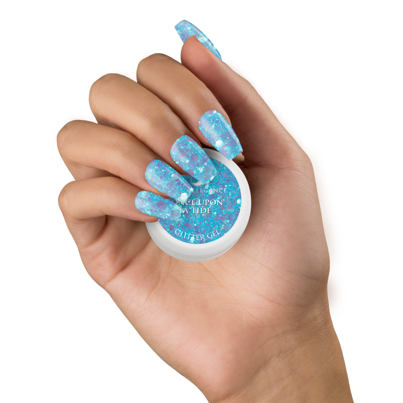 Light Elegance Glitter Gel - Once Upon a Tide - The Nail Hub