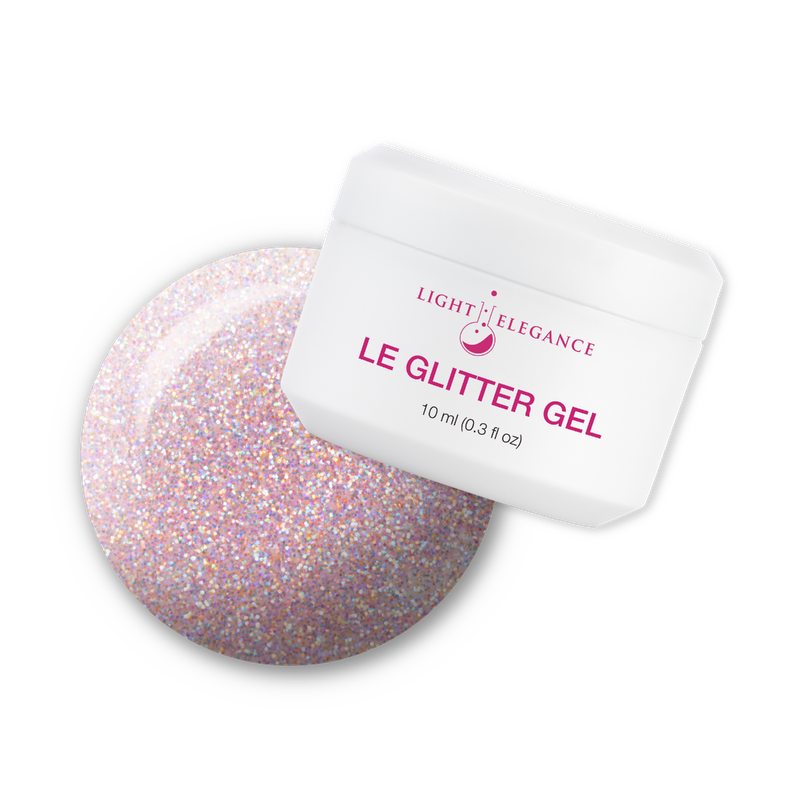 Light Elegance Glitter Gel - Over the Moon - The Nail Hub