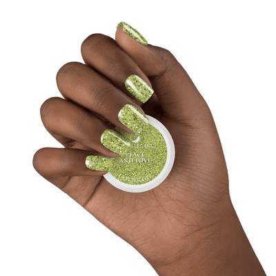 Light Elegance Glitter Gel - Peace and Love - The Nail Hub