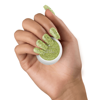 Light Elegance Glitter Gel - Peace and Love - The Nail Hub