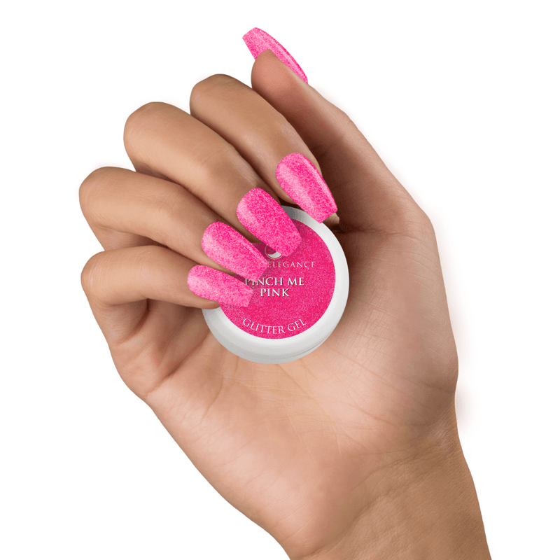 Light Elegance Glitter Gel - Pinch Me Pink - The Nail Hub