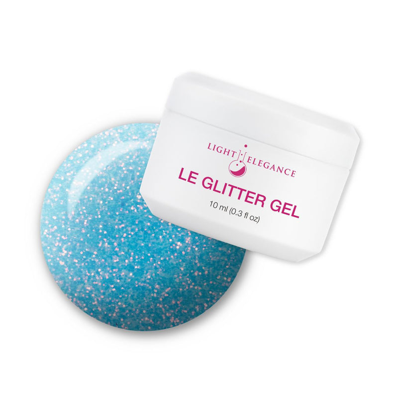 Light Elegance Glitter Gel - Poor Decisions - The Nail Hub