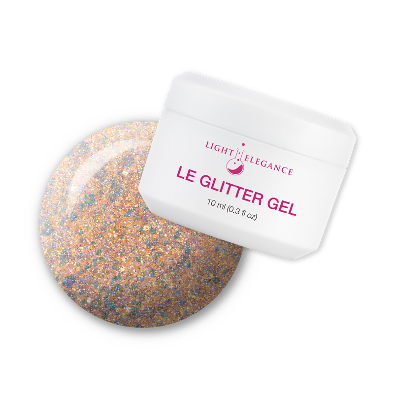 Light Elegance Glitter Gel - Sandy Bottoms - The Nail Hub