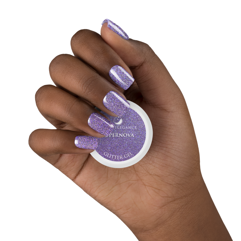 Light Elegance Glitter Gel - Supernova - The Nail Hub