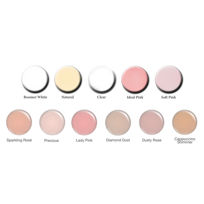 Light Elegance JimmyGel Soak-Off Building Base - Complete Set of All Colors - The Nail Hub