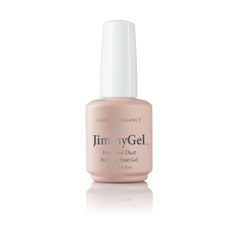 Light Elegance JimmyGel Soak-Off Building Base - Diamond Dust - The Nail Hub