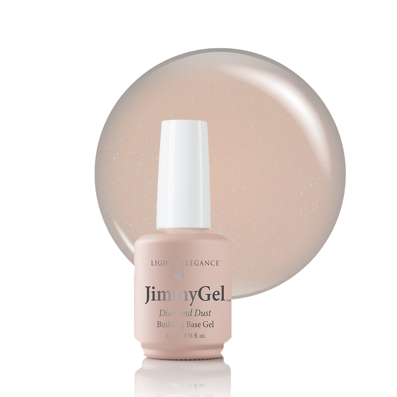 Light Elegance JimmyGel Soak-Off Building Base - Diamond Dust - The Nail Hub