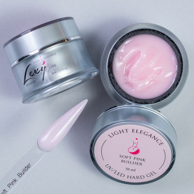 Light Elegance Lexy Line Gel - Builder - Soft Pink - The Nail Hub