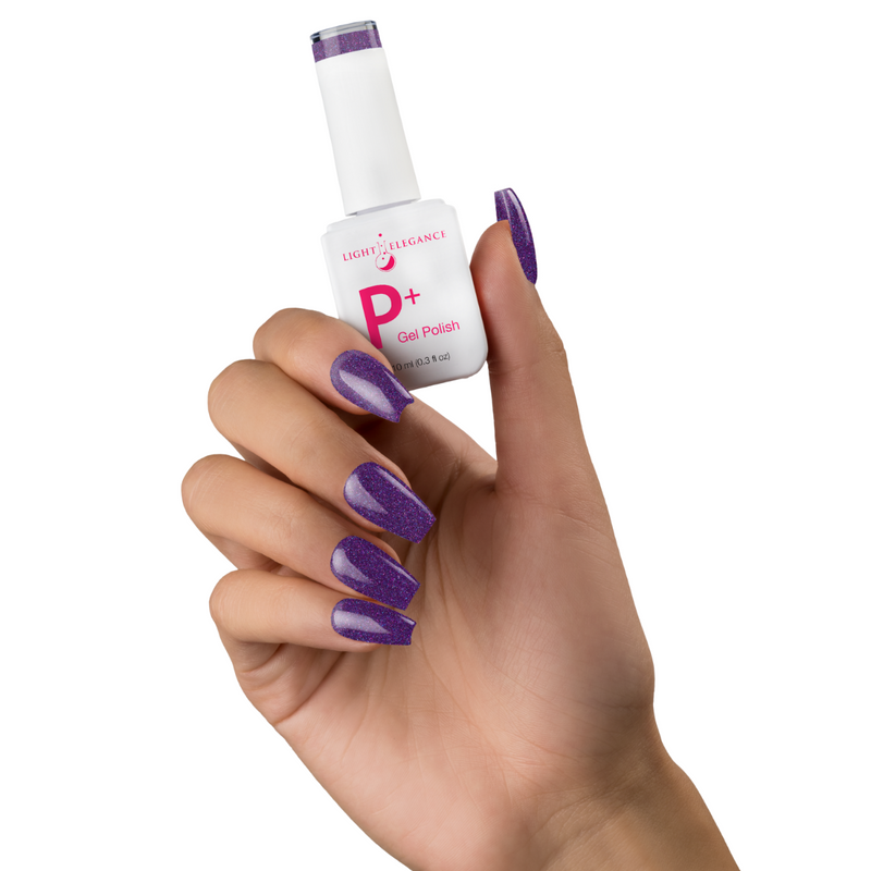 Light Elegance P+ Soak-Off Color Gel Polish - Dark Secret - The Nail Hub