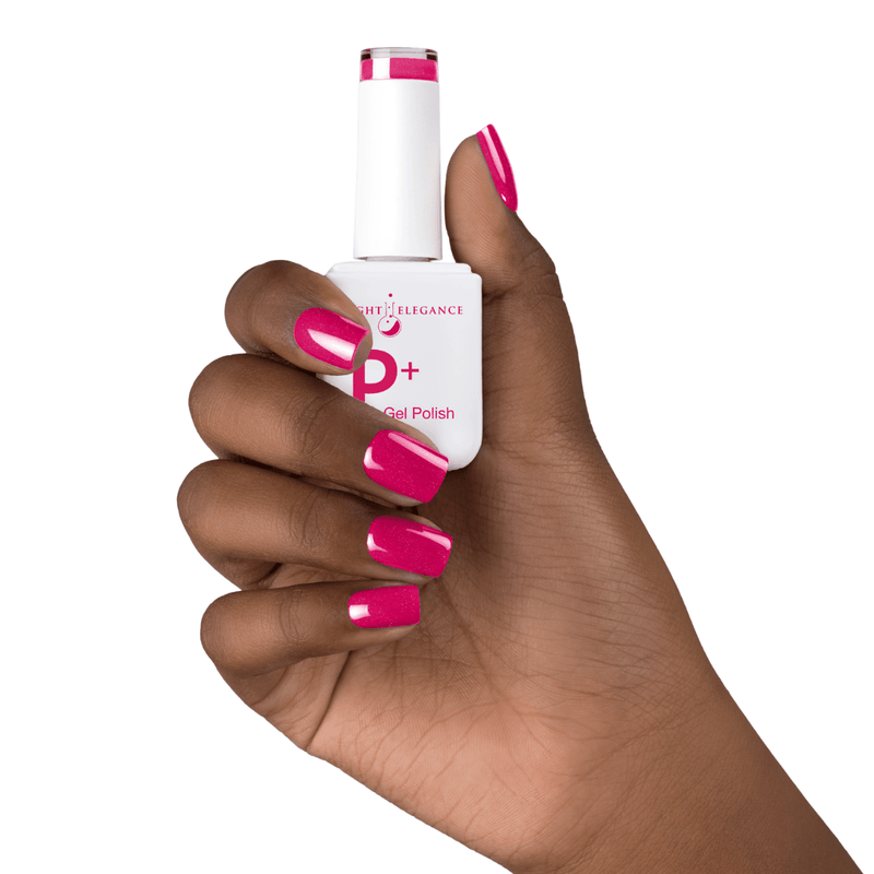 Light Elegance P+ Soak-Off Color Gel Polish - Fuchsia Fantasy - The Nail Hub