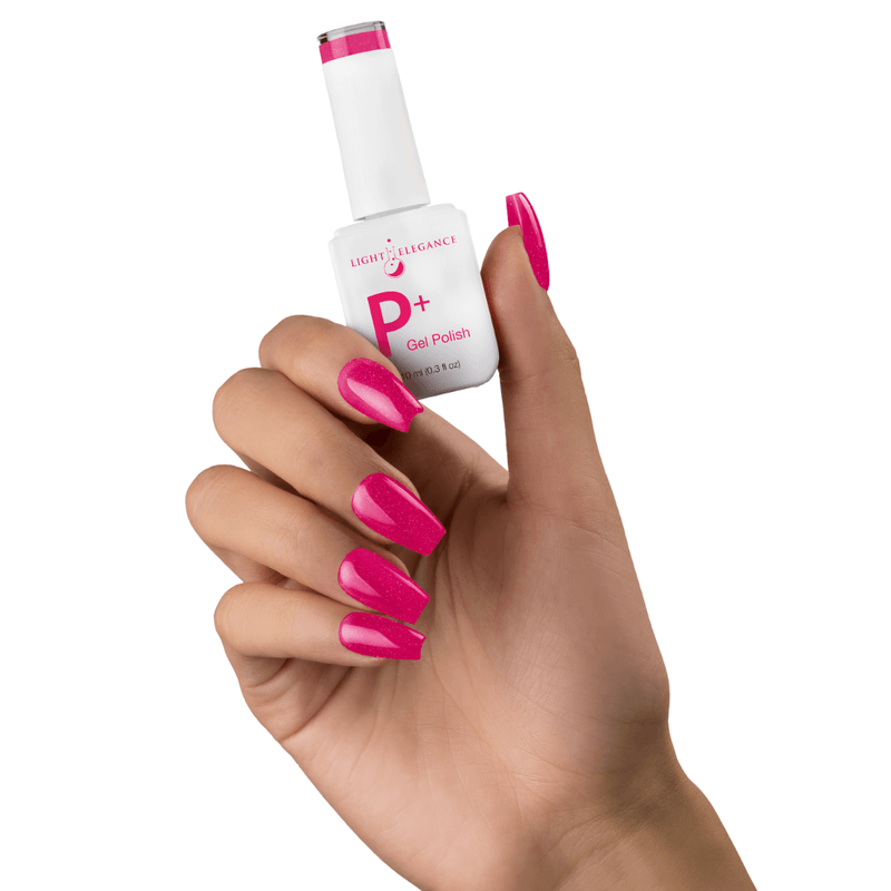 Light Elegance P+ Soak-Off Color Gel Polish - Fuchsia Fantasy - The Nail Hub