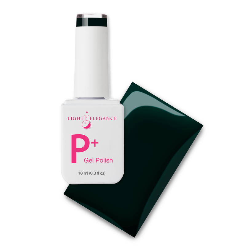 Light Elegance P+ Soak-Off Color Gel Polish - Green with Envy - The Nail Hub