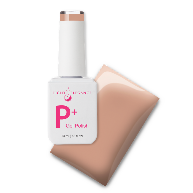 Light Elegance P+ Soak-Off Color Gel Polish - Nude With Attitude - The Nail Hub