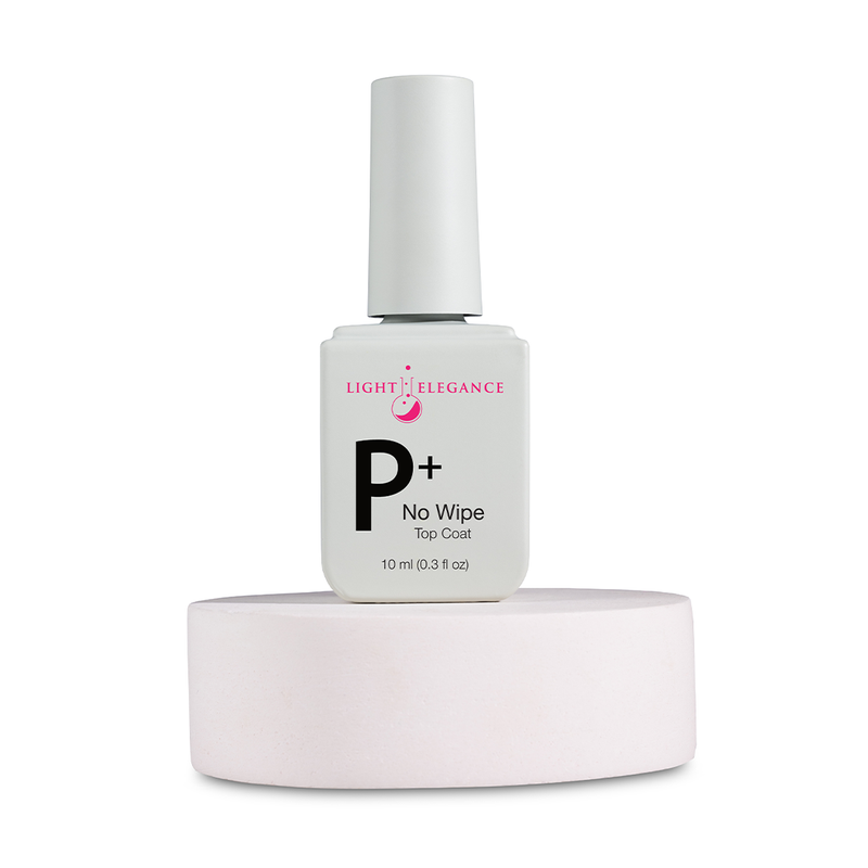 Light Elegance P+ Soak-Off Gel Polish - No Wipe Top Coat - The Nail Hub